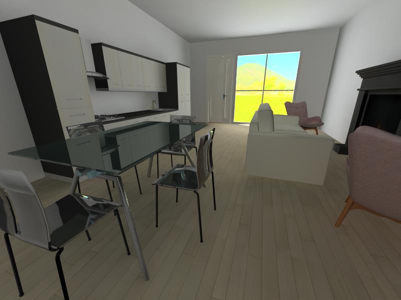 Serpiano di Riolunato_APPARTAMENTO 02_REND02